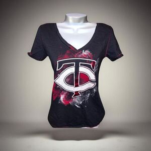 MLB MN Twins Genuine Merchandise Campus Lifestyles Short Sleeve T Shirt Large